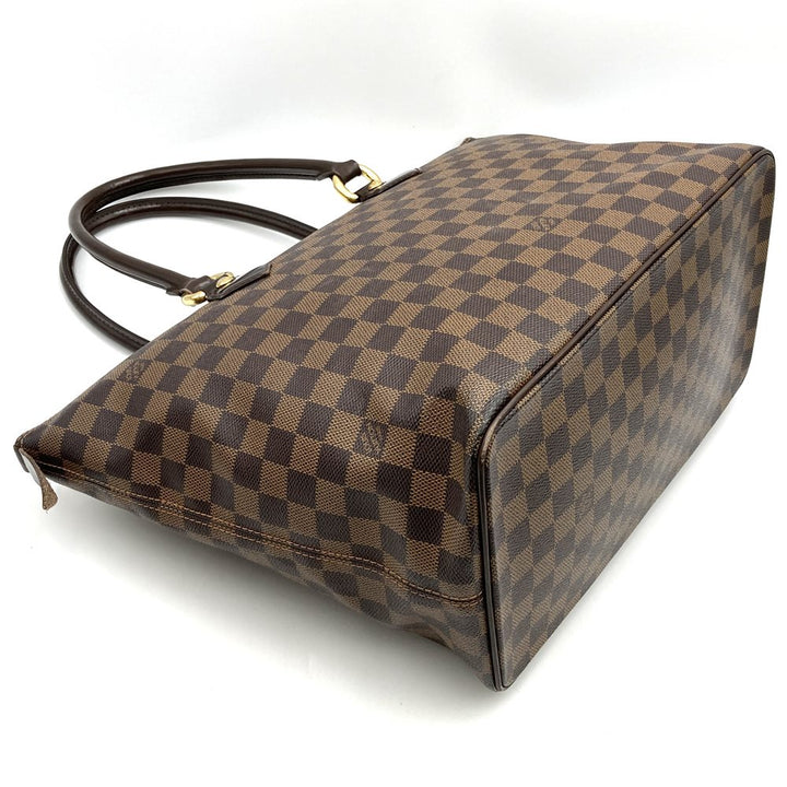 LOUIS VUITTON ルイ・ヴィトン N51182 サレヤMM トートバッグ ダミエ エベヌ ファッション