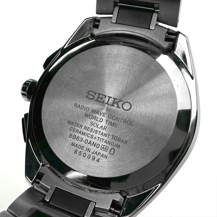 SEIKO セイコー 腕時計 ブライツ SAGA261/8B63ｰ0AN0 デイデイト ソーラー電波 チタン ブラック ネイビー ブランド