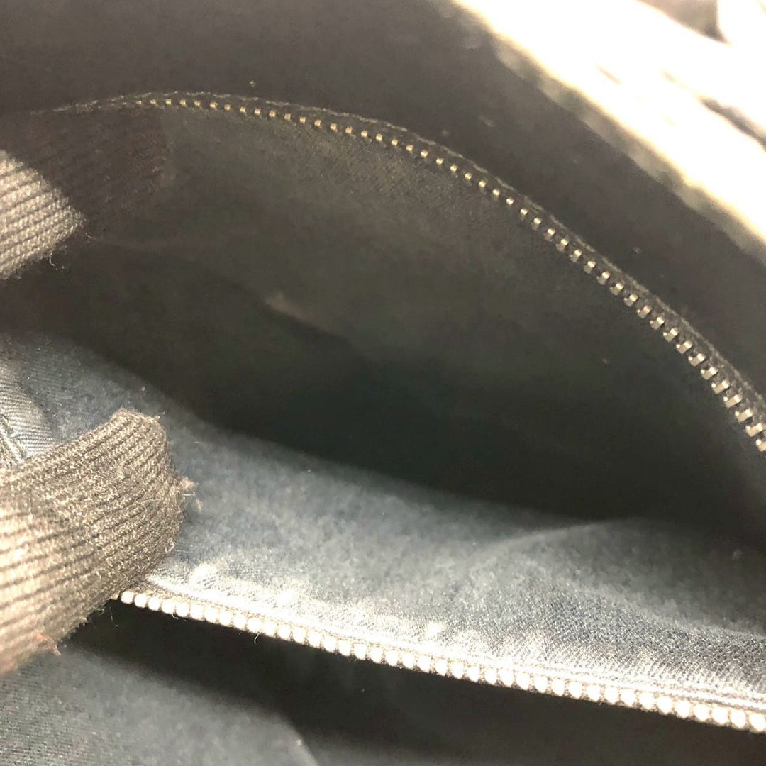 GUCCI グッチ 107757 GGキャンバス トートバッグ ハンドバッグ レザー ブラック