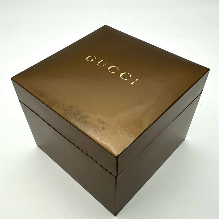 GUCCI グッチ 腕時計 トワール バングルウォッチ 112 GG ラバー クォーツ ブラック ブランド