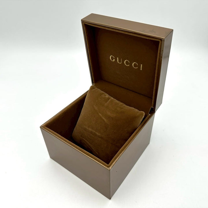 GUCCI グッチ 腕時計 トワール バングルウォッチ 112 GG ラバー クォーツ ブラック ブランド