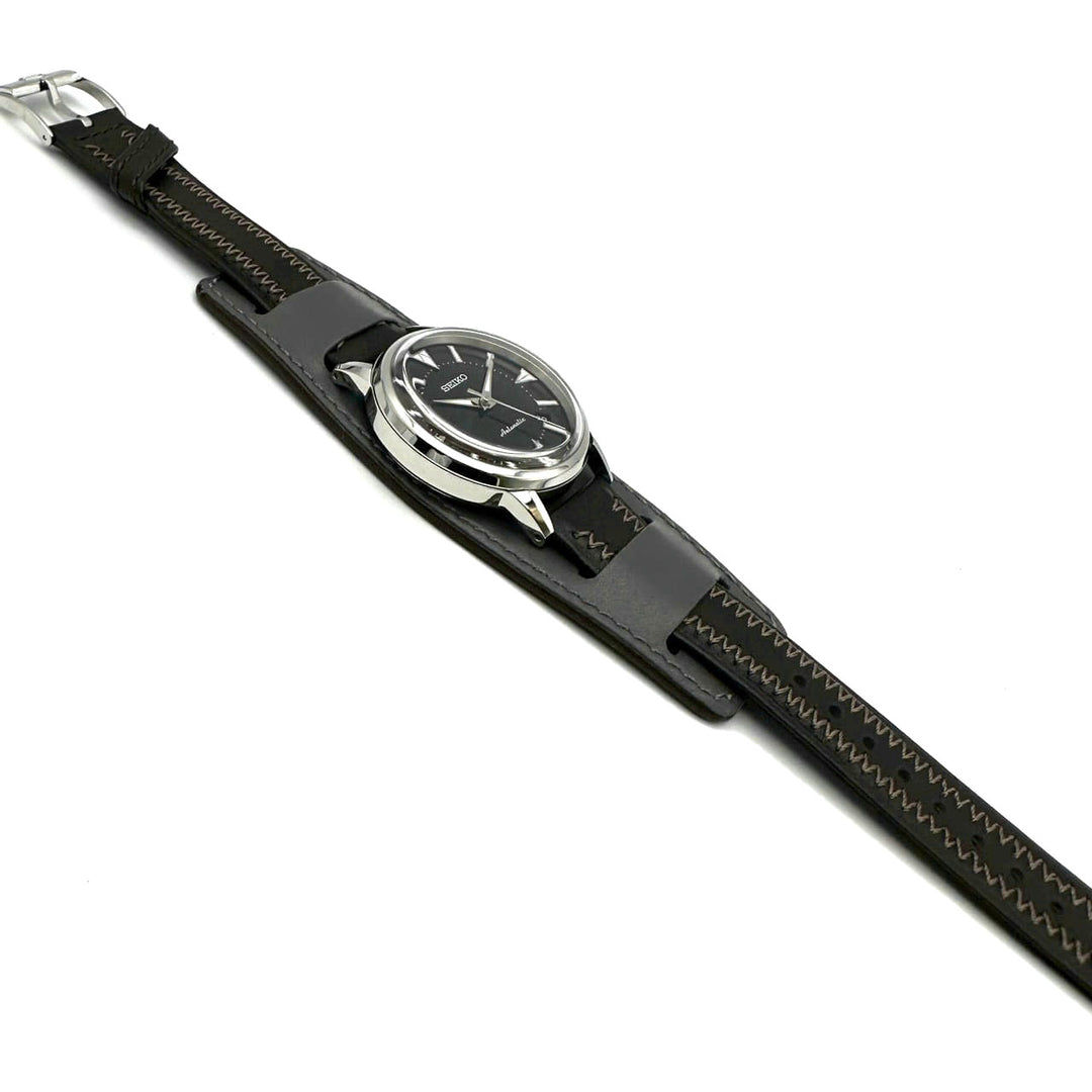 【新品同様】SEIKO セイコー プロスペックス アルピニスト SBEN001/6L35-00E0 腕時計 自動巻き レザー ブラック 腕時計