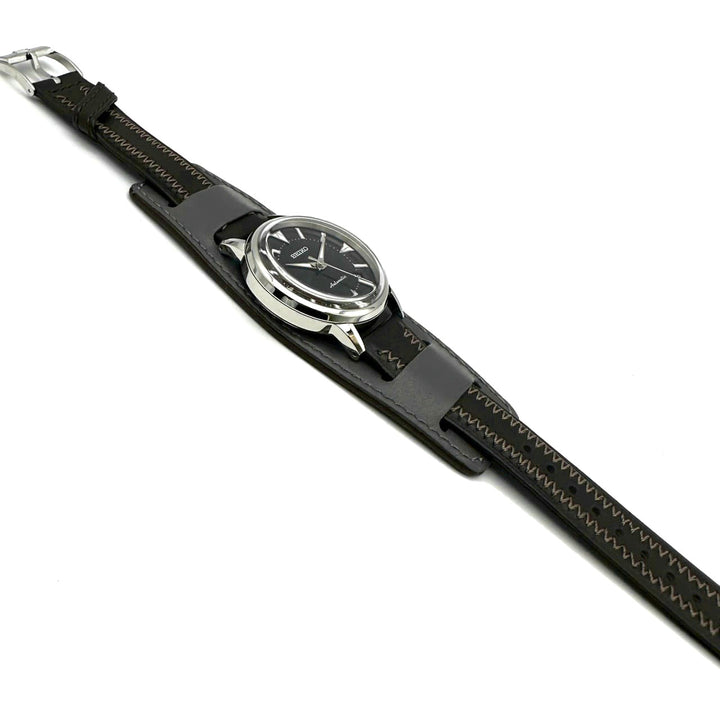 【新品同様】SEIKO セイコー プロスペックス アルピニスト SBEN001/6L35-00E0 腕時計 自動巻き レザー ブラック 腕時計