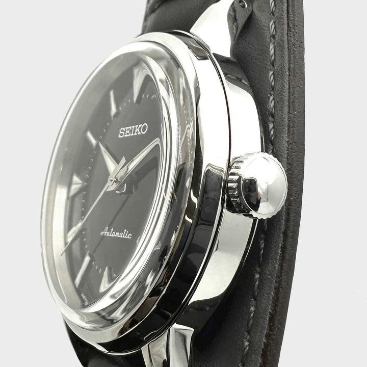 【新品同様】SEIKO セイコー プロスペックス アルピニスト SBEN001/6L35-00E0 腕時計 自動巻き レザー ブラック 腕時計