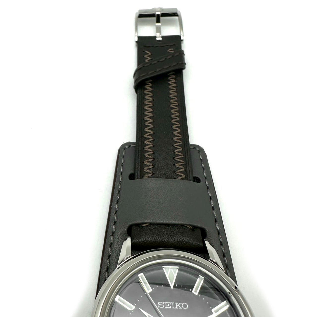 【新品同様】SEIKO セイコー プロスペックス アルピニスト SBEN001/6L35-00E0 腕時計 自動巻き レザー ブラック 腕時計