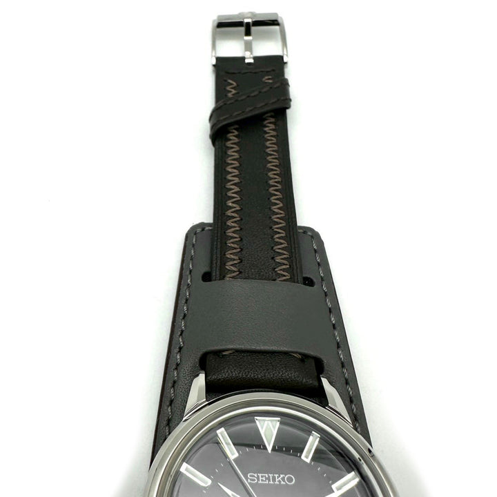 【新品同様】SEIKO セイコー プロスペックス アルピニスト SBEN001/6L35-00E0 腕時計 自動巻き レザー ブラック 腕時計