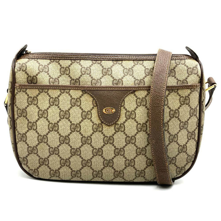 GUCCI グッチ 001 115 6106 ショルダーバッグ 斜め掛け GGスプリームキャンバス オールドグッチ ブラウン