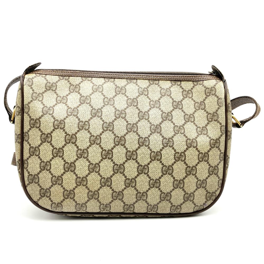 GUCCI グッチ 001 115 6106 ショルダーバッグ 斜め掛け GGスプリームキャンバス オールドグッチ ブラウン