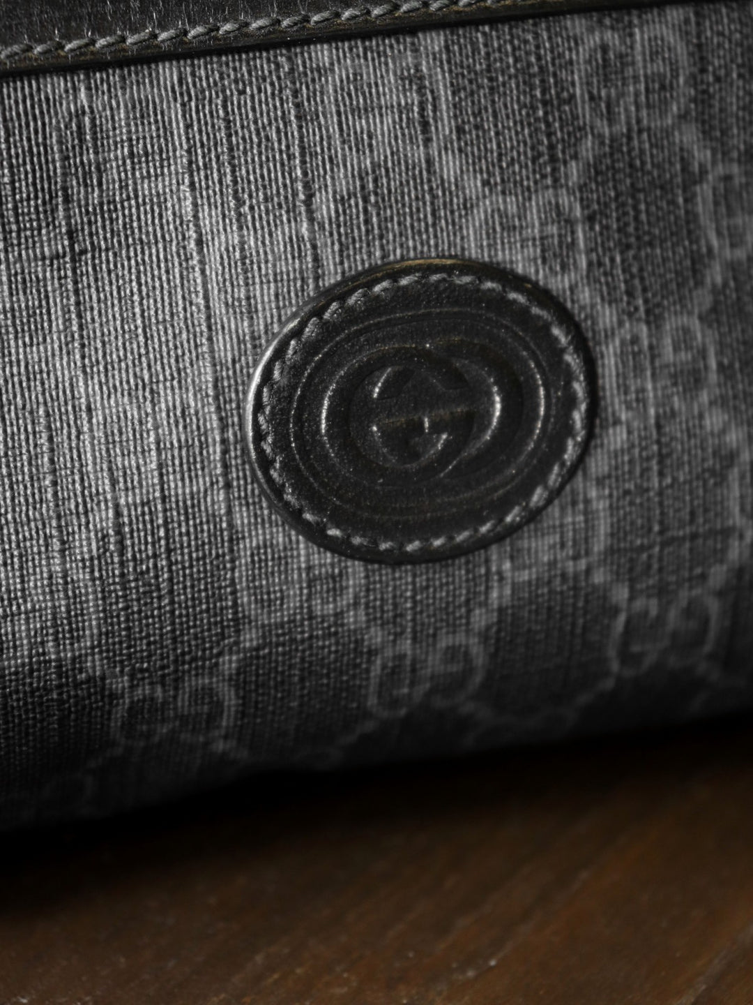 GUCCI グッチ 733240 GGスプリーム ラージ ウエストバッグ ポーチ ボディバッグ ベルトバッグ レザー ブラック
